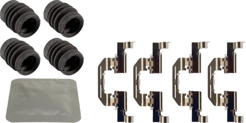 Set accesorii, placute frana TRW PFK828