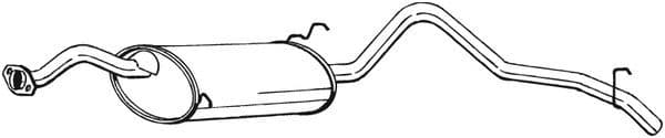 Toba esapament finala BOSAL 285-003