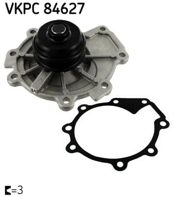 Pompă de apă, răcire motor SKF VKPC 84627