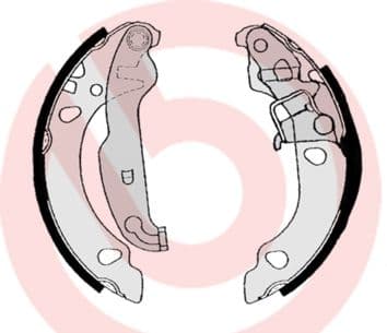 Set saboti frana BREMBO ESSENTIAL LINE S 24 530