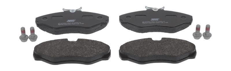set placute frana,frana disc JURID 573058J