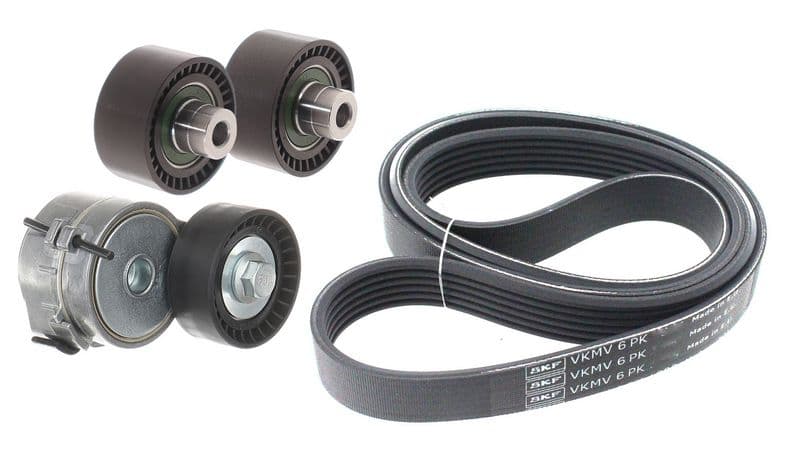 Set curea transmisie cu caneluri SKF VKMA 33163