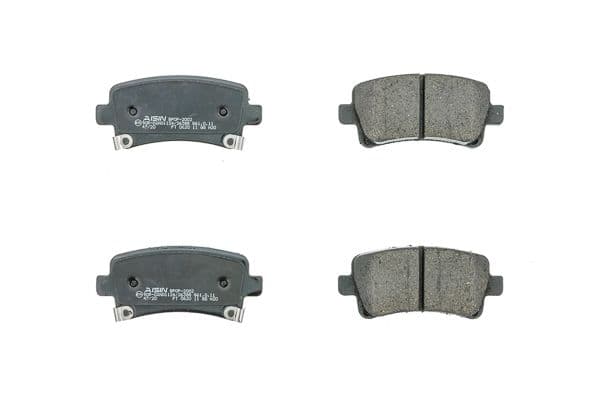 set placute frana,frana disc AISIN Premium ADVICS by BPOP-2002