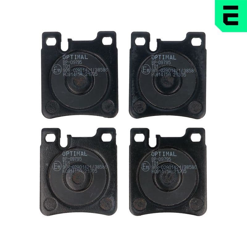 set placute frana,frana disc OPTIMAL BP-09795