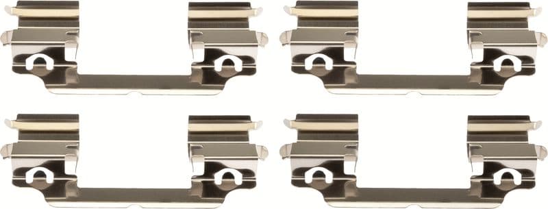 Set accesorii, placute frana TRW PFK736