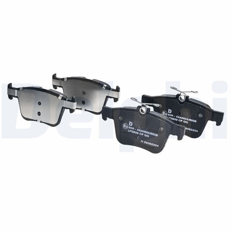 set placute frana,frana disc DELPHI LP3839