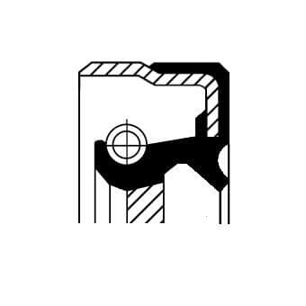 Simering, transmisie automata CORTECO 01036174B