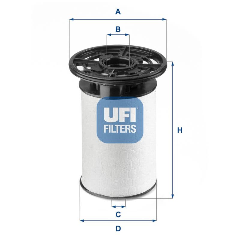 filtru combustibil UFI 26.076.01