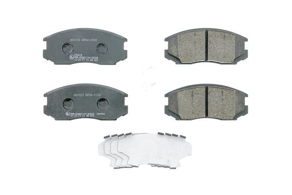 set placute frana,frana disc AISIN BPDA-1000