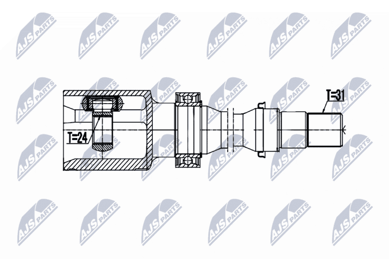 Set articulatie, planetara NTY NPW-MZ-061