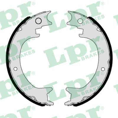Set saboti frana, frana de mana LPR 01198