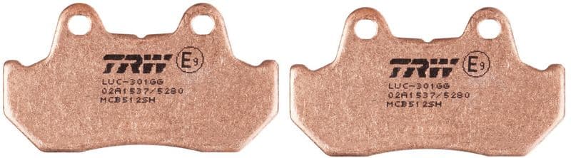 set placute frana,frana disc TRW Sinter Street MCB512SH