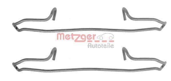 Set accesorii, placute frana METZGER AUTOTEILE 109-1159