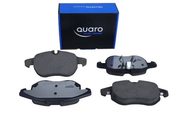 set placute frana,frana disc QUARO SILVER CERAMIC QP0935C
