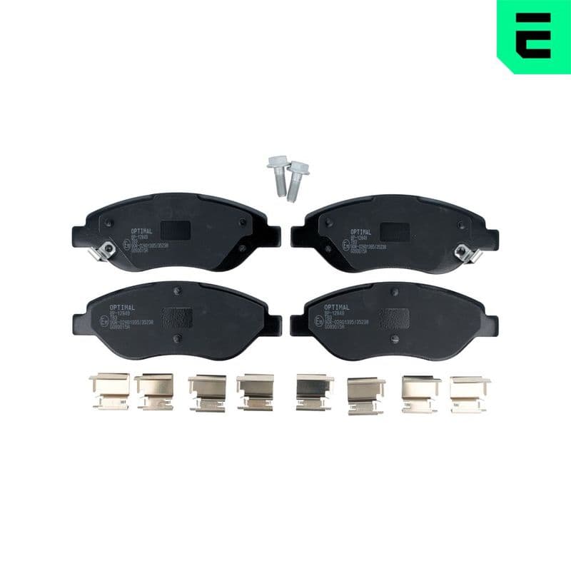 set placute frana,frana disc OPTIMAL BP-12849