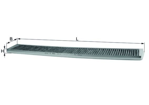 Filtru, aer habitaclu KNECHT LAK 102