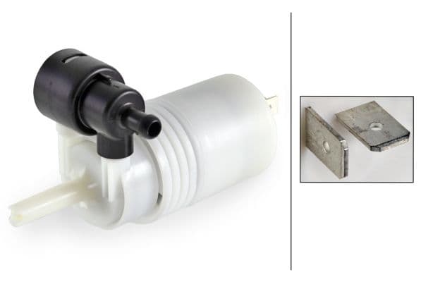 pompa de apa,spalare parbriz HELLA 8TW 005 206-011