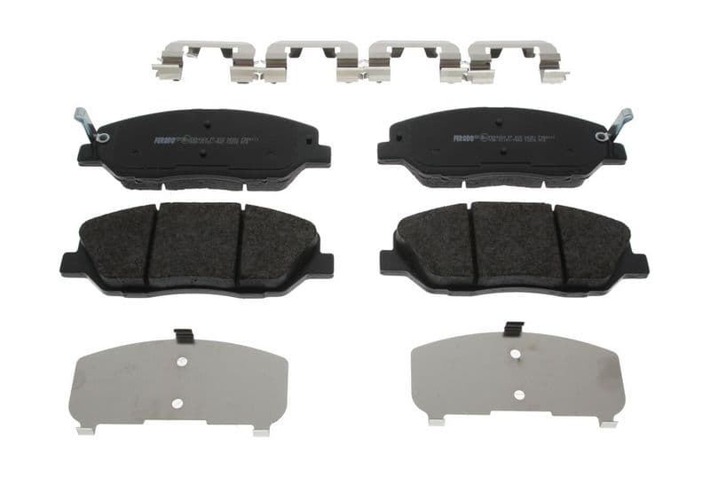 set placute frana,frana disc FERODO PREMIER ECO FRICTION FDB4111