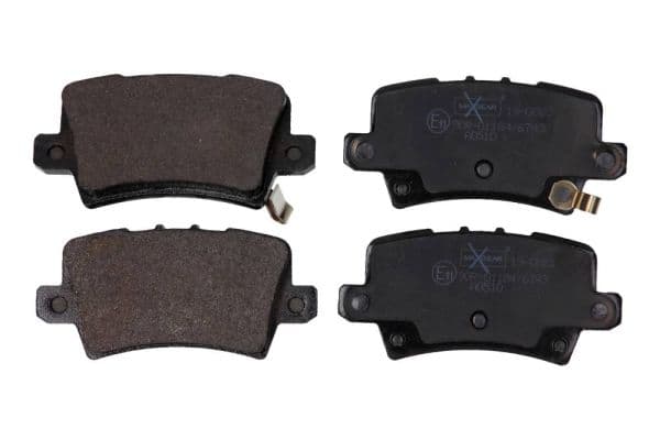 set placute frana,frana disc MAXGEAR 19-0883