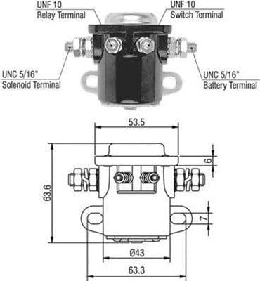 Solenoid, electromotor MAGNETI MARELLI 940113050017