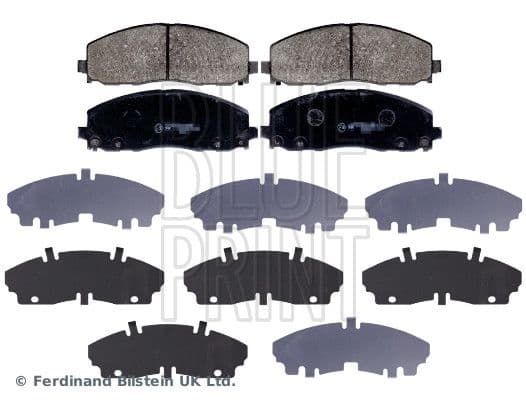set placute frana,frana disc BLUE PRINT ADA104268