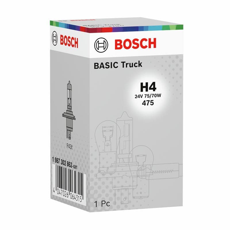 Bec, far faza lunga BOSCH ECO Truck WS 1 987 302 862