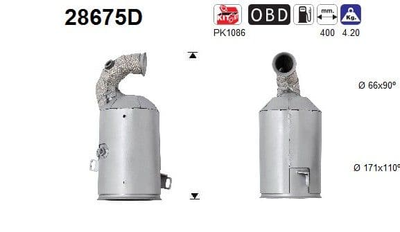 Catalizator AS-PL 28675D