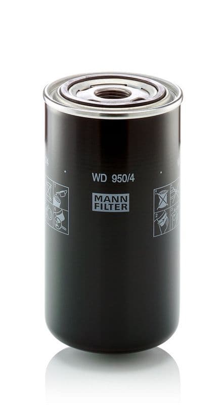 Filtru hidraulic, cutie de viteze automata MANN-FILTER WD 950/4