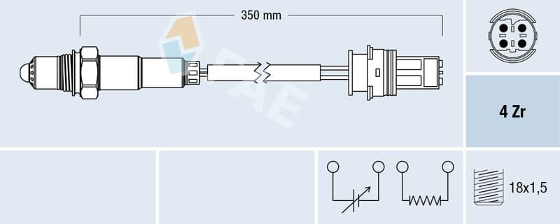 Sonda Lambda FAE 77243