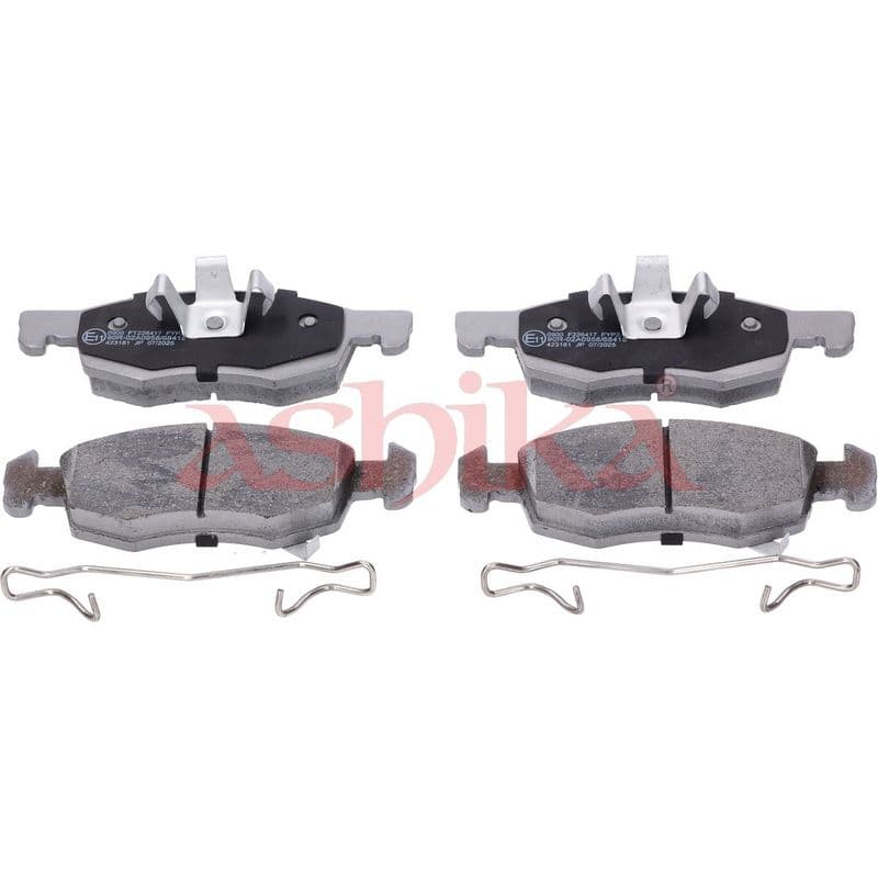 set placute frana,frana disc ASHIKA 50-00-0090