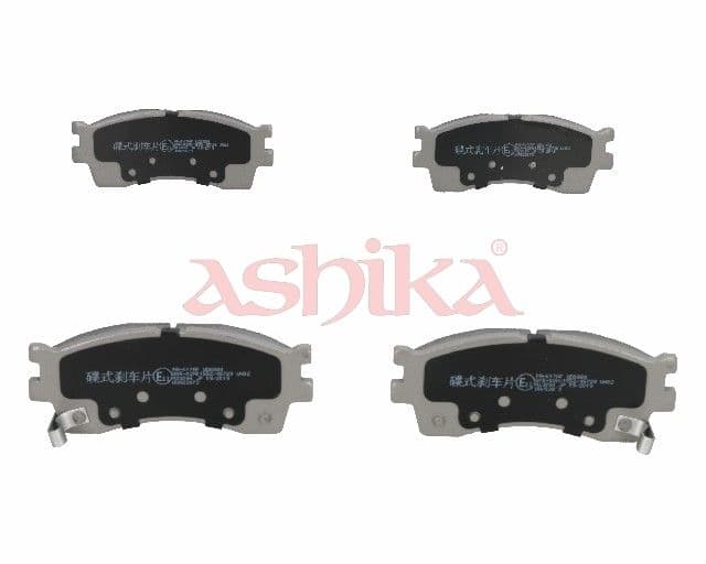 set placute frana,frana disc ASHIKA 50-K0-017