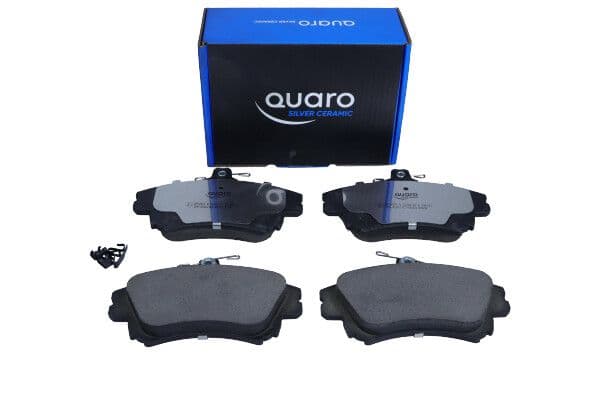 set placute frana,frana disc QUARO SILVER CERAMIC QP5487C