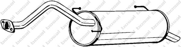 Toba esapament finala BOSAL 279-015
