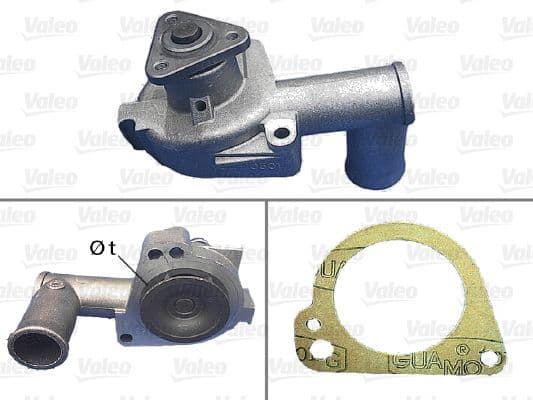 Pompă de apă, răcire motor VALEO 506001