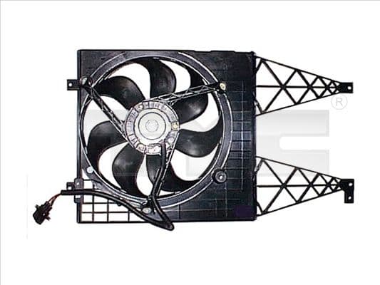 Ventilator, radiator TYC 837-0043