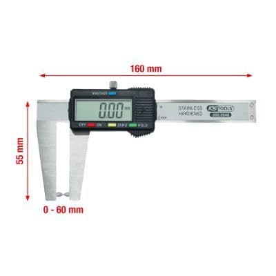 Subler, uzura disc de frana KS TOOLS 300.0540