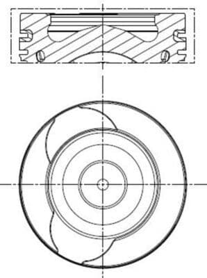 Piston MAHLE 021 PI 00128 002