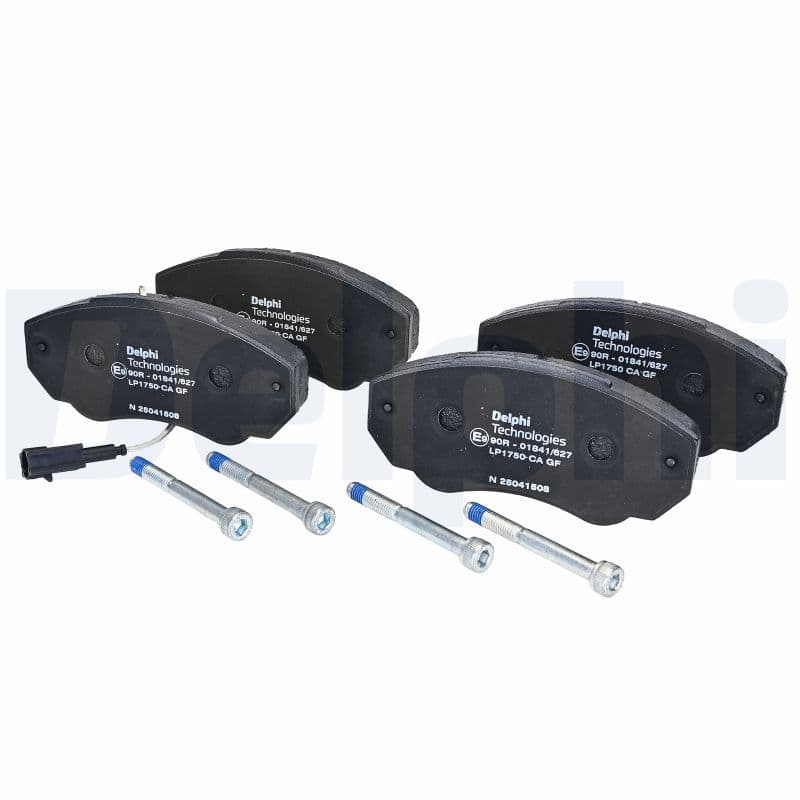 set placute frana,frana disc DELPHI LP1750