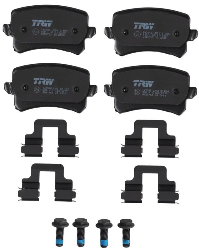 set placute frana,frana disc TRW COTEC GDB1763