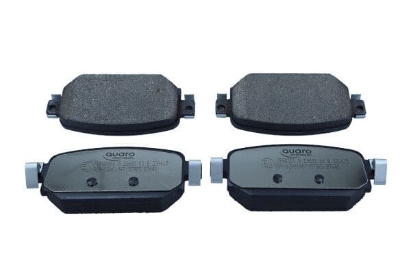 set placute frana,frana disc QUARO SILVER CERAMIC QP8050C