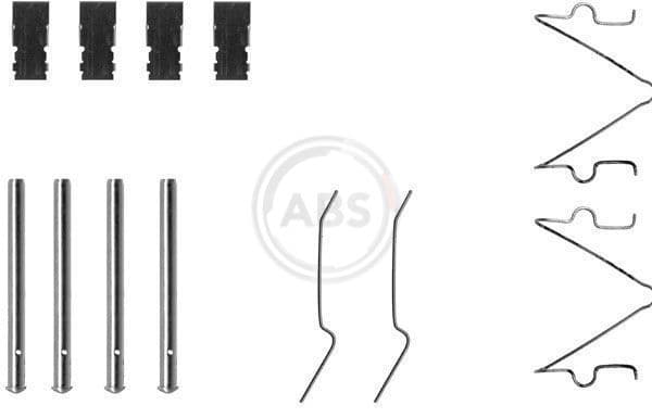 Set accesorii, placute frana ABS 1173Q