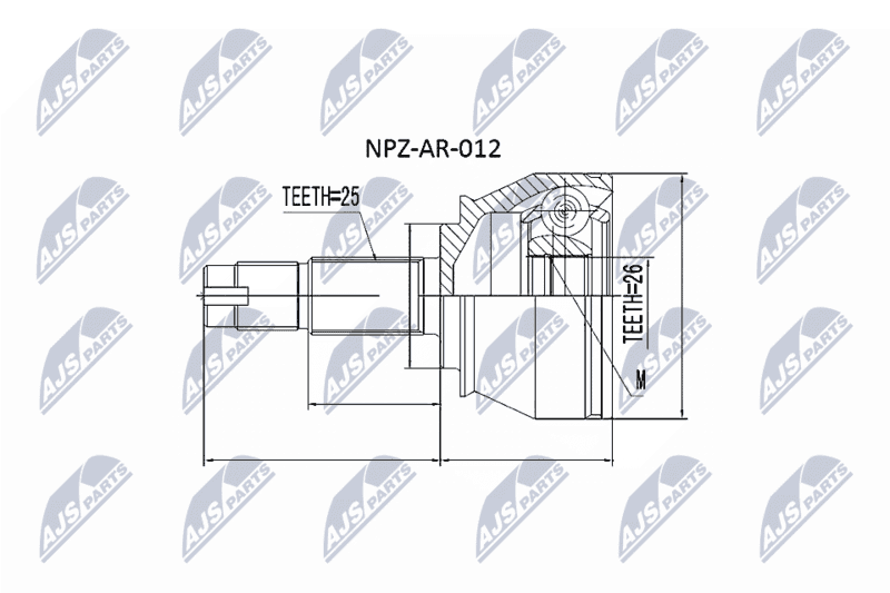 Set articulatie, planetara NTY NPZ-AR-012