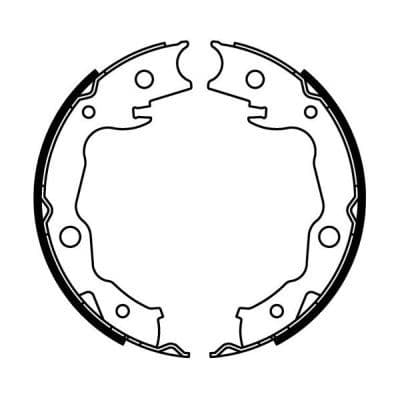 Set saboti frana, frana de mana ABE C01063ABE