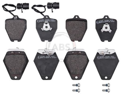 set placute frana,frana disc ABS 37005