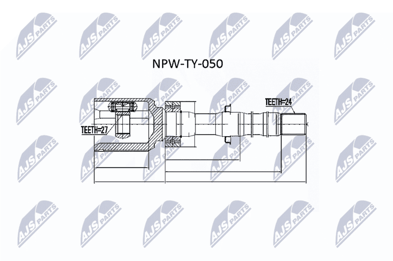 Set articulatie, planetara NTY NPW-TY-050