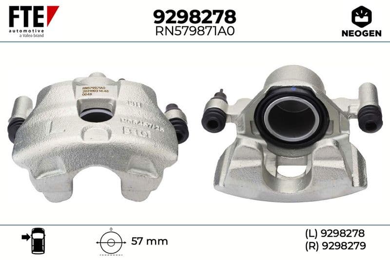 Etrier frana FTE NEOGEN 9298278