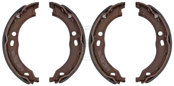 Set saboti frana, frana de mana ABS 9244