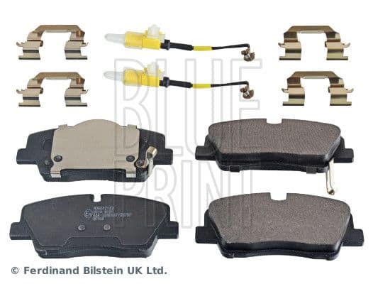 set placute frana,frana disc BLUE PRINT ADG042173