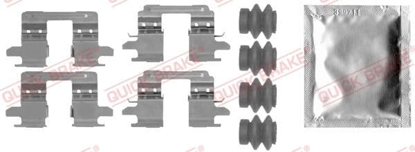 Set accesorii, placute frana QUICK BRAKE 109-0005