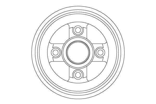 Tambur frana TRW DB4477